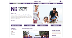Desktop Screenshot of nhwalkertownfamilymedicine.org
